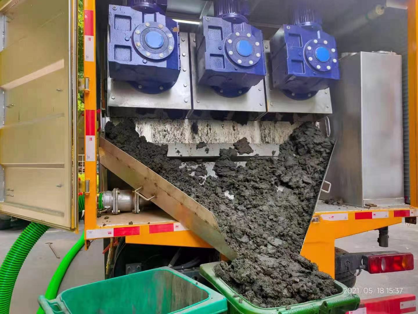 郏县化粪池清掏城市维护站-泥浆净化干湿分离处理